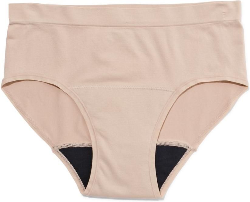 HEMA Menstruatiehipster Naadloos Lichte Absorptie Beige