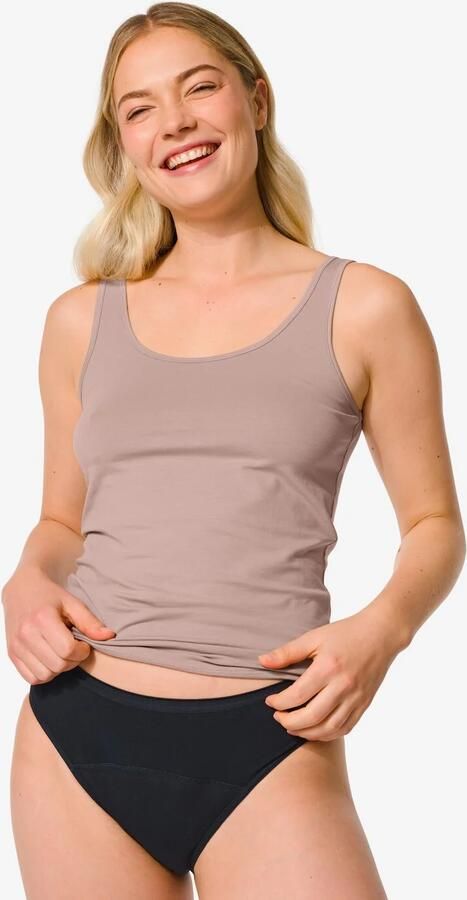 HEMA Menstruatieslip Katoen Hoge Absorptie Zwart (zwart) - Foto 3