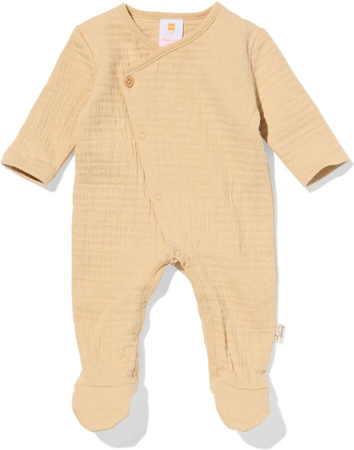 HEMA Newborn Boxpakje Jersey Zand (zand) - Foto 2