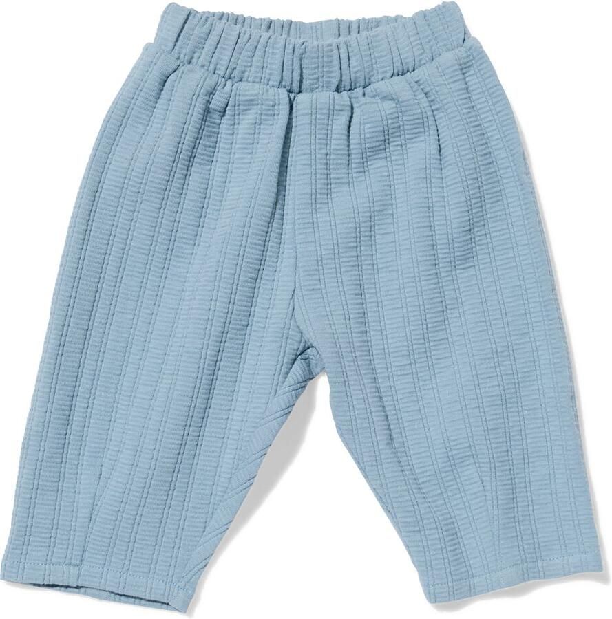 HEMA Newborn Broek Comfy Fit Jersey Blauw (blauw) - Foto 2