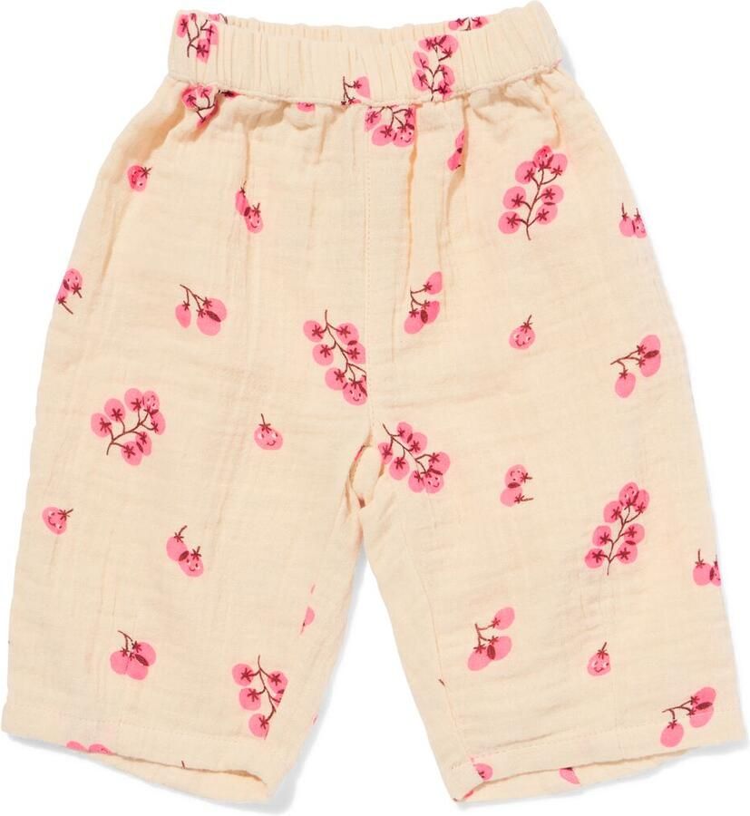 HEMA Newborn Broek Comfy Fit Mousseline Ecru (ecru) - Foto 2