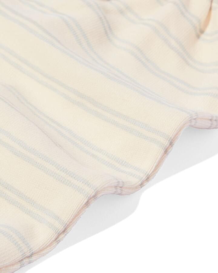 HEMA Newborn Broek Strepen Ecru (ecru)