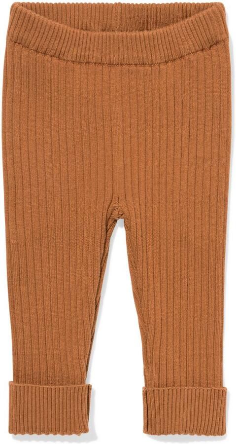 HEMA Newborn Legging Rib Bruin (bruin) - Foto 2