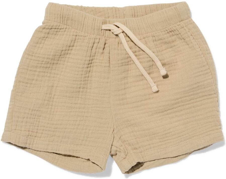 HEMA Newborn Short Comfort Fit Zand (zand)