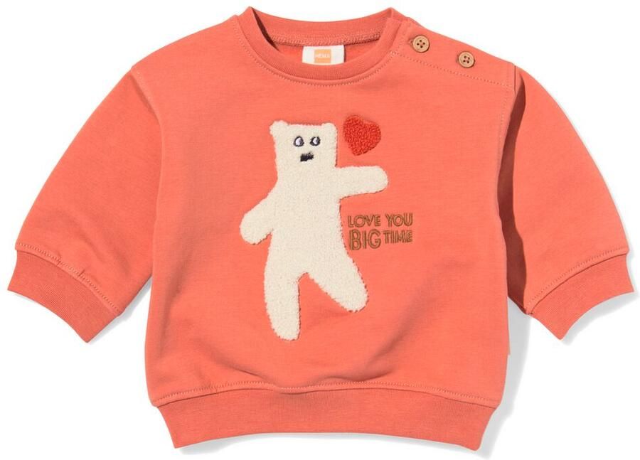 HEMA Newborn Sweater Beren Roze (roze) - Foto 2