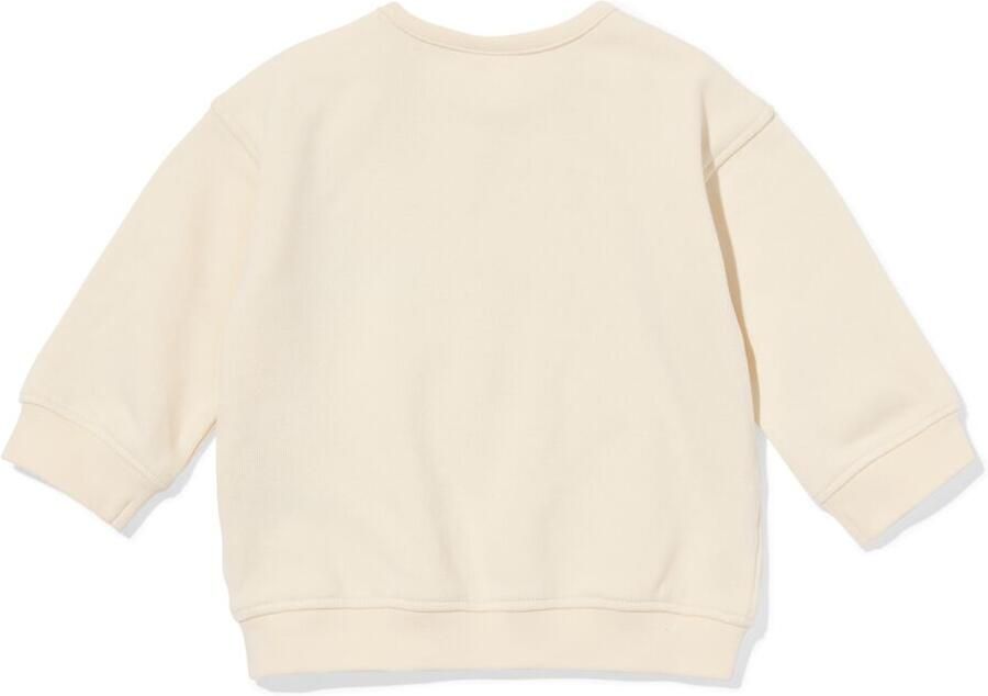 HEMA Newborn Sweater Hartje Ecru (ecru)