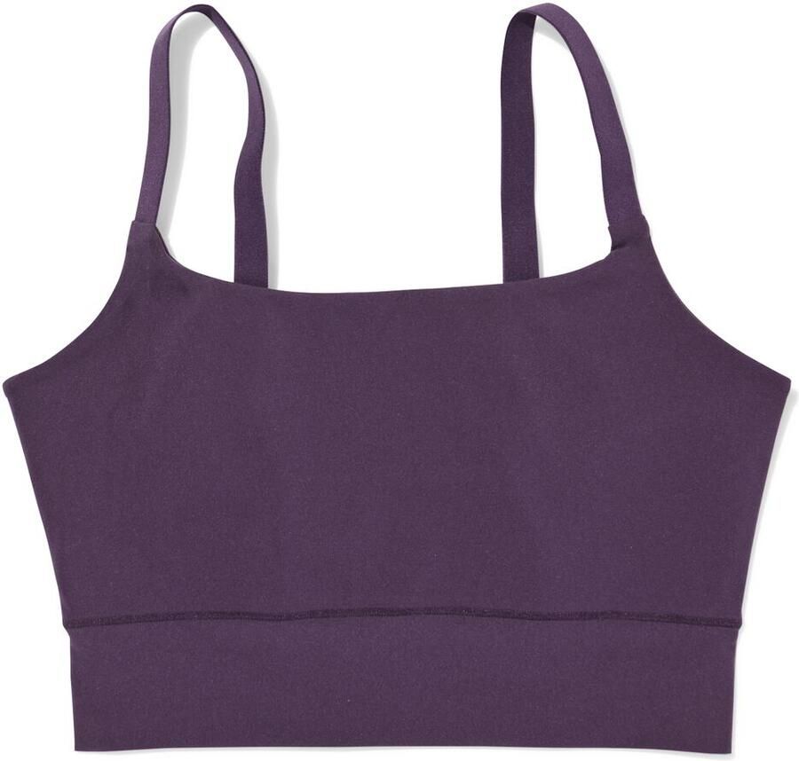 HEMA Niet Voorgevormde Top Zonder Beugel Ultimate Comfort Donkerpaars (donkerpaars)