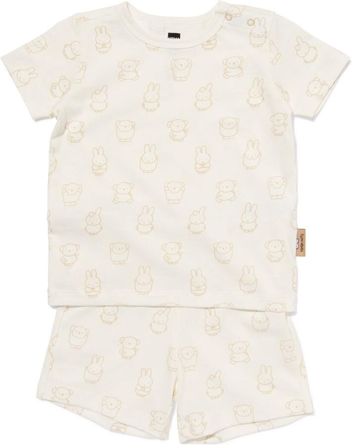 HEMA Nijntje Baby Shortama Beige (beige)
