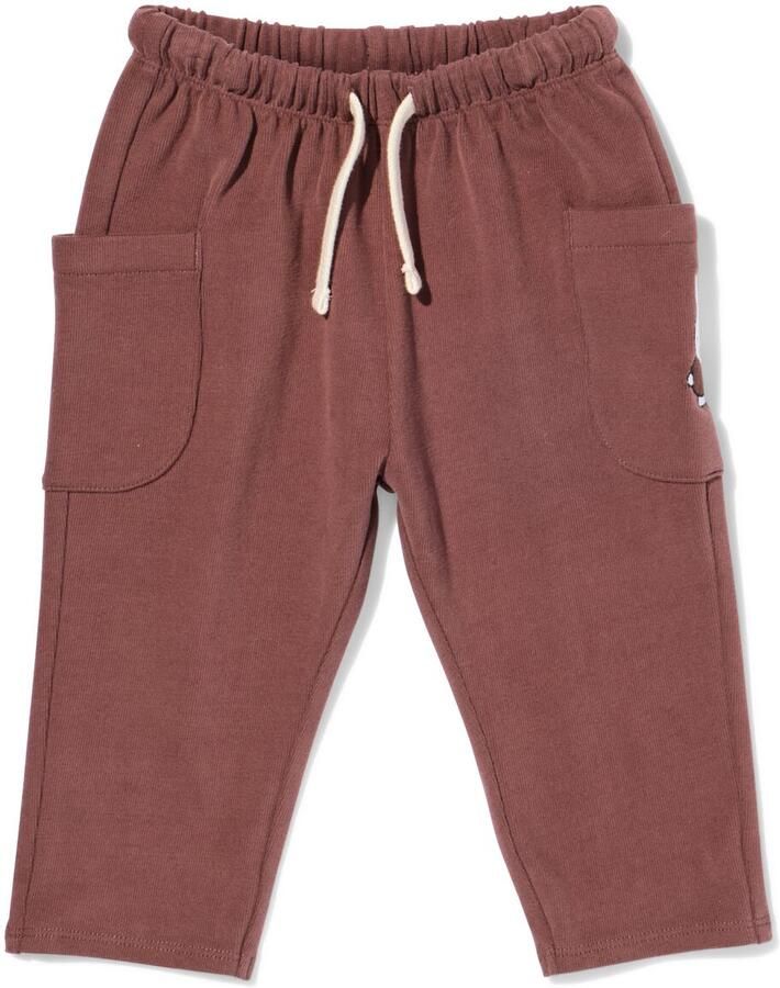 HEMA Nijntje Babybroek Comfy Fit Sweatstof Bruin (bruin)