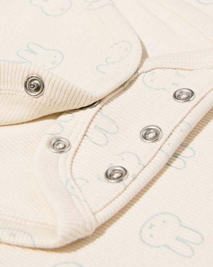 HEMA Nijntje Babyromper LENZING™ ECOVERO™ Rib Wit (wit) - Foto 2