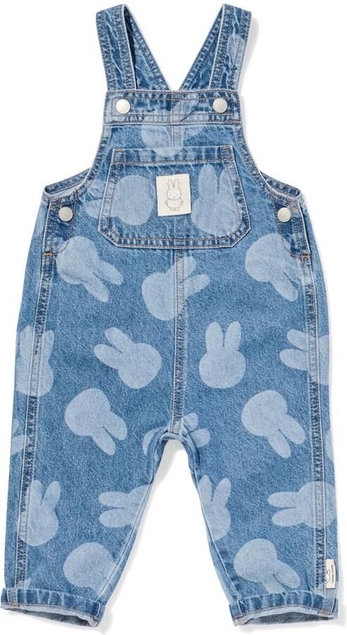 HEMA Nijntje Babytuinbroek Middenblauw (middenblauw)