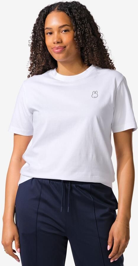 HEMA Nijntje Dames T-shirt Jersey Print Wit (wit) - Foto 2