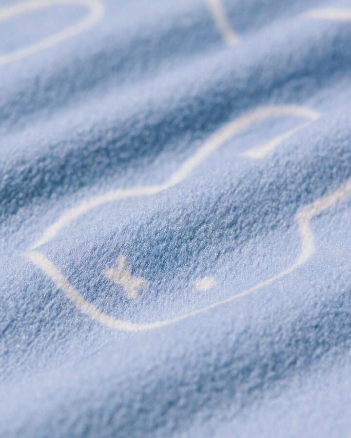 HEMA Nijntje Damesbroek Loose Fit Velours Blauw (blauw) - Foto 2