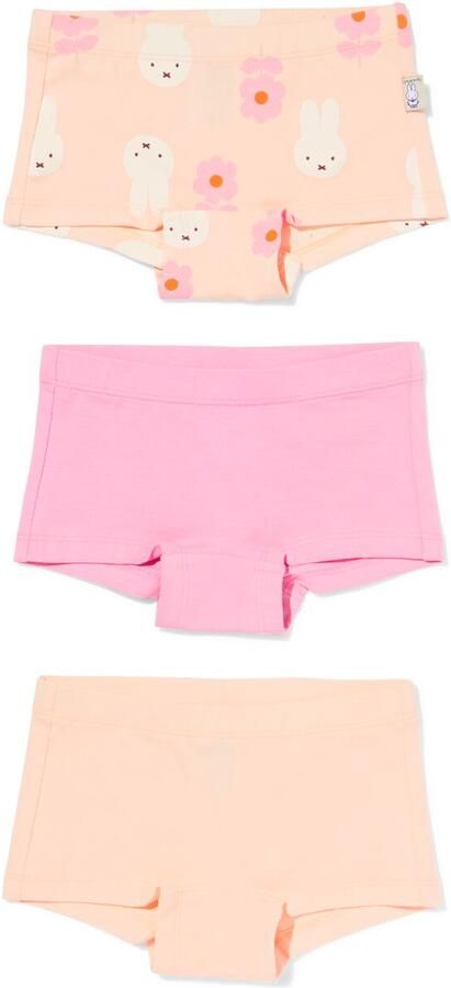 HEMA Nijntje Kinderboxers 3 Stuks Perzik (perzik)