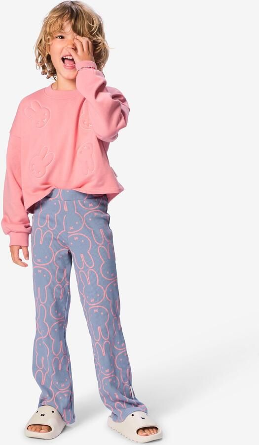 HEMA Nijntje Kinderkledingset Regular Fit Rib Roze (roze)