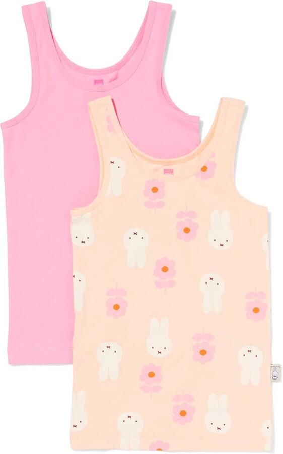 HEMA Nijntje Kindersinglets 2 Stuks Perzik (perzik)