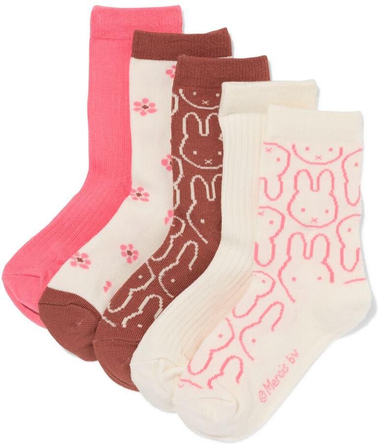 HEMA Nijntje Kindersokken 5 Paar Beige (beige)