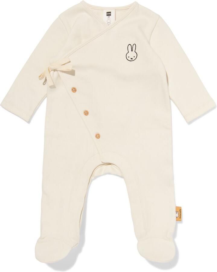 HEMA Nijntje Newborn Boxpakje Sweatstof Ecru (ecru) - Foto 2