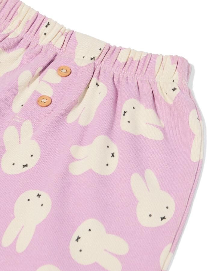 HEMA Nijntje Newborn Broek Comfy Fit Jersey Paars (paars) - Foto 2