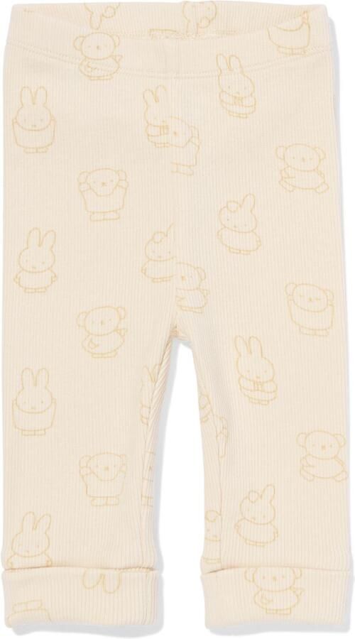HEMA Nijntje Newborn Meegroeilegging Rib Ecru (ecru)
