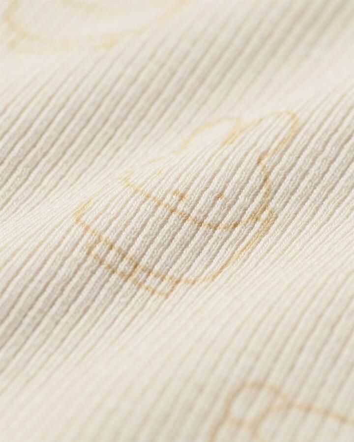 HEMA Nijntje Newborn T-shirt Rib Ecru (ecru)