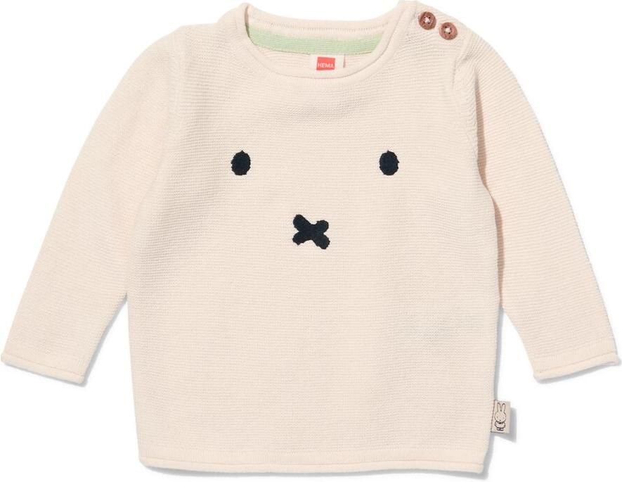 HEMA Nijntje Newborn Trui Gebreid Gebroken Wit (gebroken wit) - Foto 2