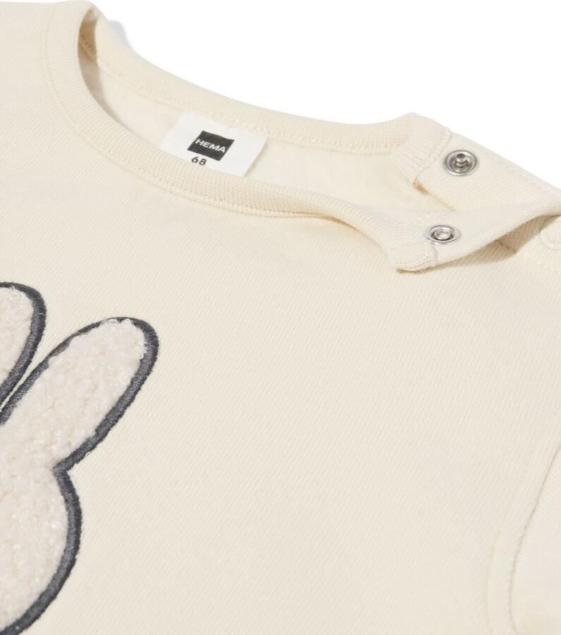 HEMA Nijntje Newborn Trui Jersey Ecru (ecru) - Foto 2
