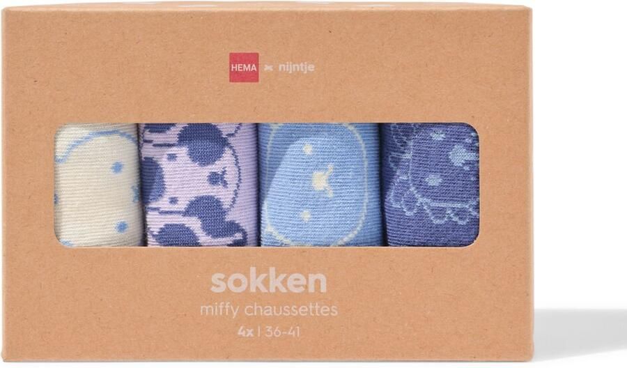 HEMA Nijntje Sokken Maat 36-41 4 Paar