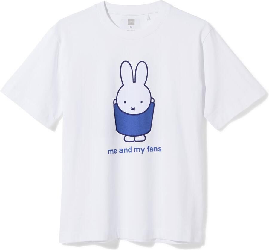 HEMA Nijntje T-shirt Voor Volwassenen 'me And My Fans' Maat L - Foto 2