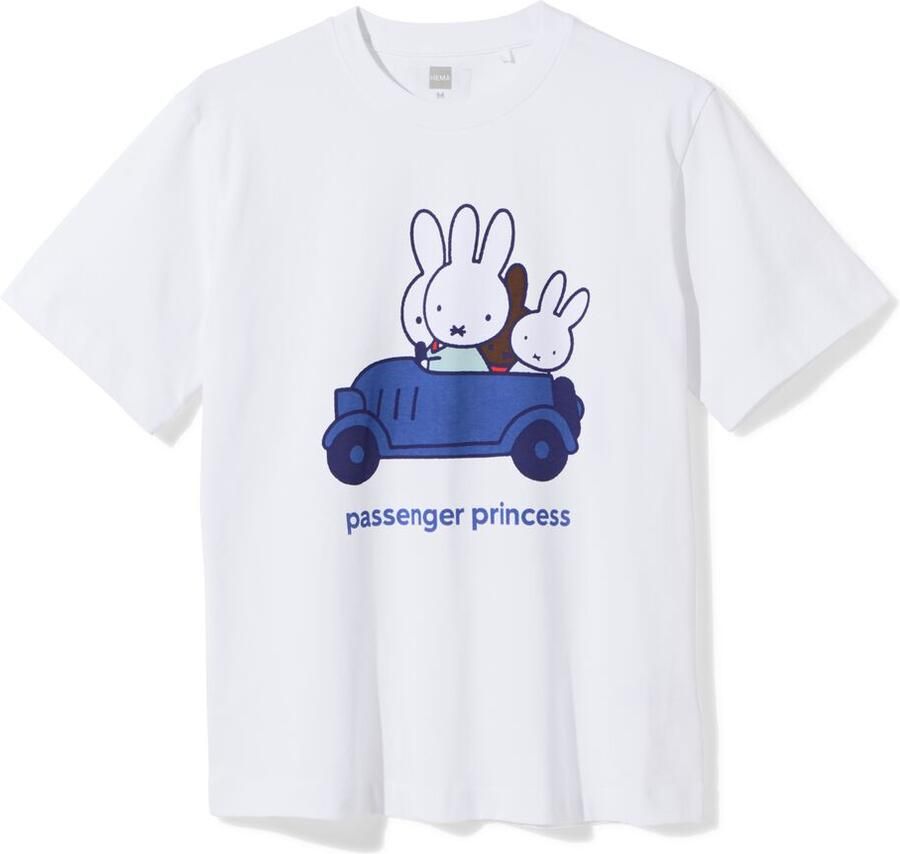 HEMA Nijntje T-shirt Voor Volwassenen 'passenger Princess' Wit (wit) - Foto 2