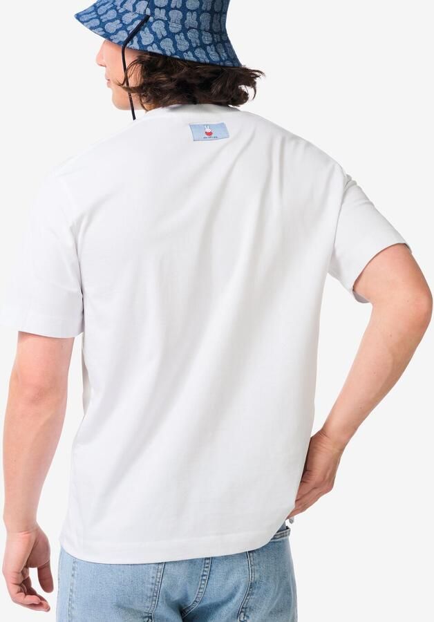 HEMA Nijntje T-shirt Voor Volwassenen 'they See Me Rolling' Maat M (wit) - Foto 3