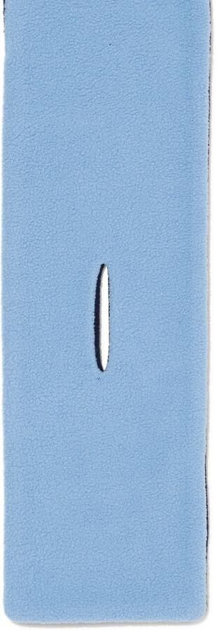 HEMA Omkeerbare Babysjaal Fleece (blauw) - Foto 2