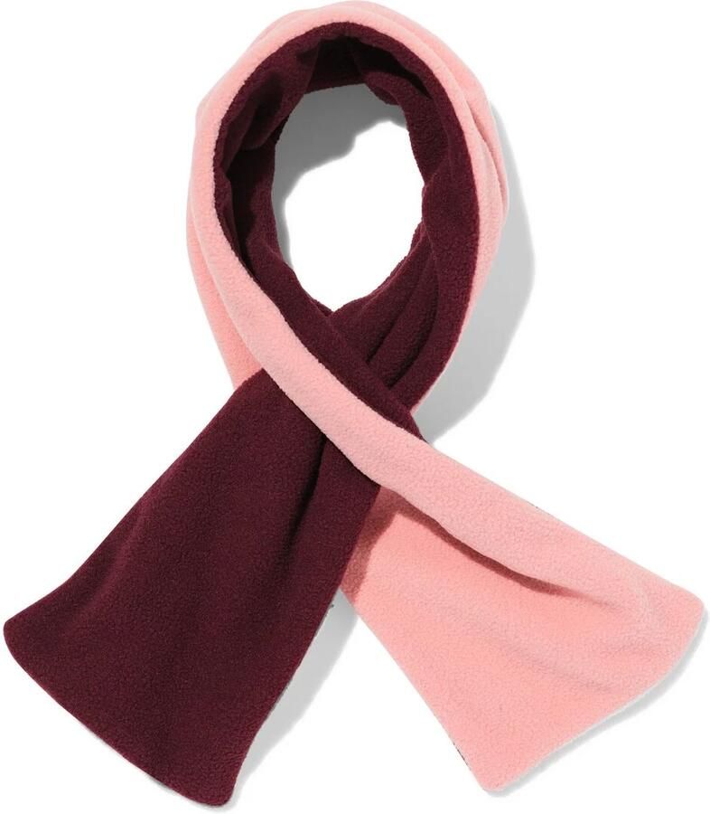 HEMA Omkeerbare Babysjaal Fleece (roze)