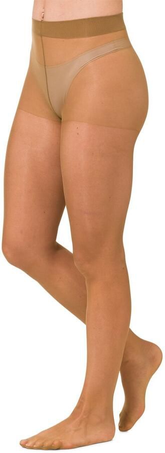 HEMA 4-pak Pantys Glans Transparant 20 Denier Naturel (naturel)