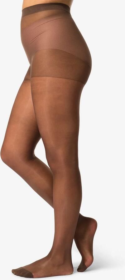 HEMA Panty 20 Denier Glans 4 Stuks Bruin (bruin)