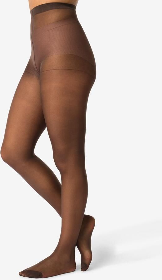 HEMA Panty 20 Denier Mat 4 Stuks Bruin (bruin)