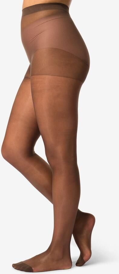 HEMA Panty's Glans Transparant 20 Denier 4 Stuks Bruin (bruin) - Foto 3