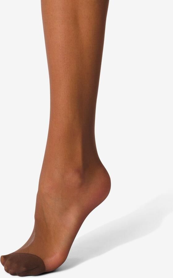 HEMA Panty's Mat Halfdoorschijnend 20 Denier 4 Stuks Bruin (bruin)