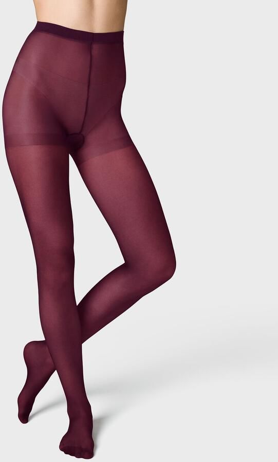 HEMA Temp Tech Panty 40denier Aubergine (aubergine)