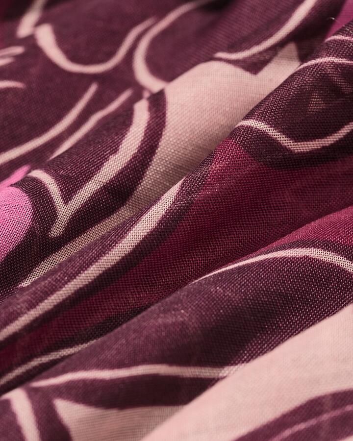 HEMA Pareo 190x100cm Bloemen (roze)