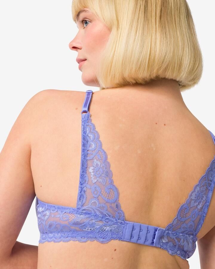 HEMA Push-up Bh Met Beugel Blauw (blauw) - Foto 2