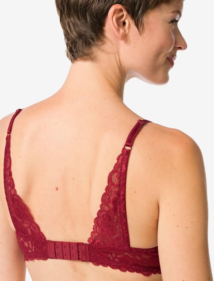 HEMA Push-up Bh Met Beugel Donkerrood (donkerrood) - Foto 2