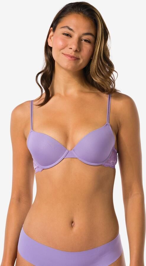 HEMA Push-up Bh Met Beugel Lichtpaars (lichtpaars) - Foto 3