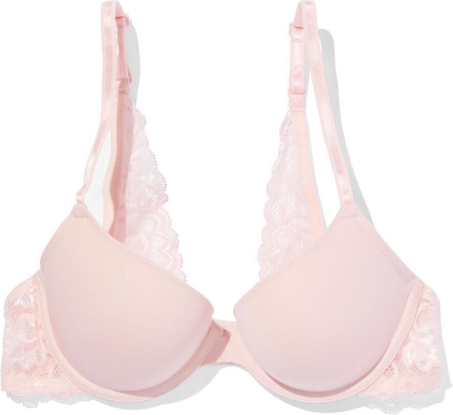 HEMA Push-up Bh Met Beugel Lichtroze (lichtroze)