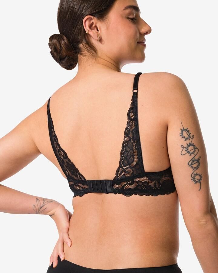 HEMA Push-up Bh Met Beugel Zwart (zwart) - Foto 2