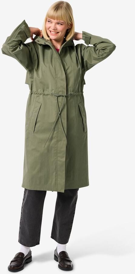 HEMA Regenjas Voor Volwassenen Khaki (khaki) - Foto 2