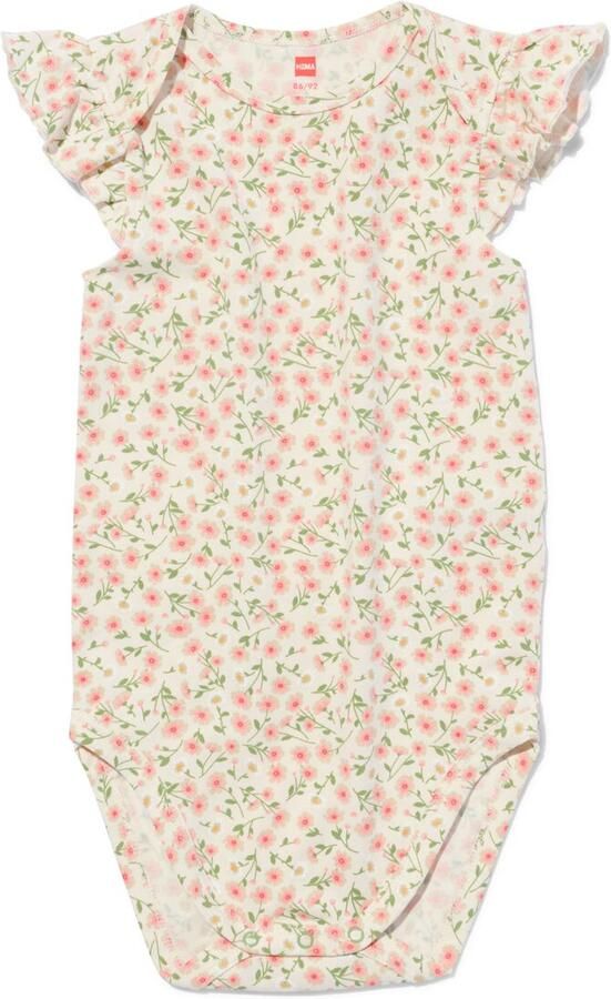 HEMA Romper Biologisch Katoen Met Stretch Roze (roze) - Foto 2