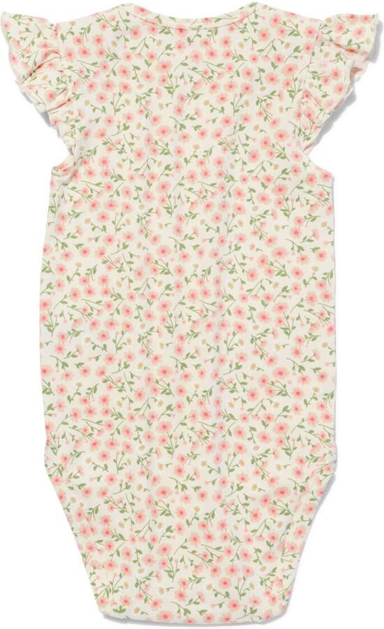HEMA Romper Biologisch Katoen Met Stretch Roze (roze)