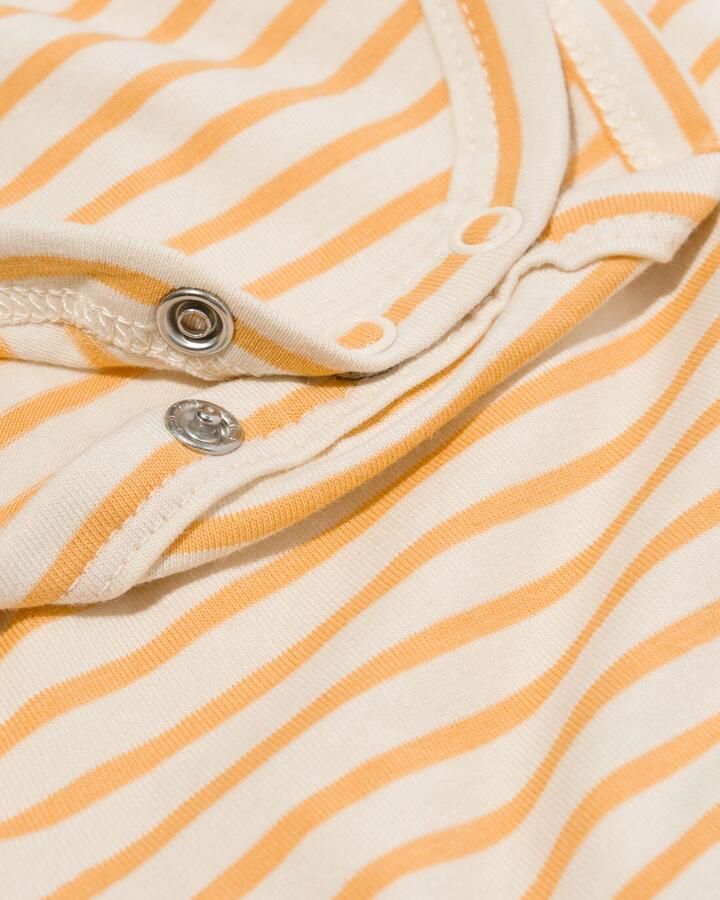 HEMA Romper Katoen Met Stretch 3 Stuks Zand (zand)