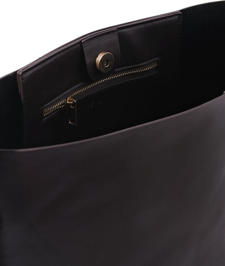 HEMA Shopper Leerlook Bruin (bruin)